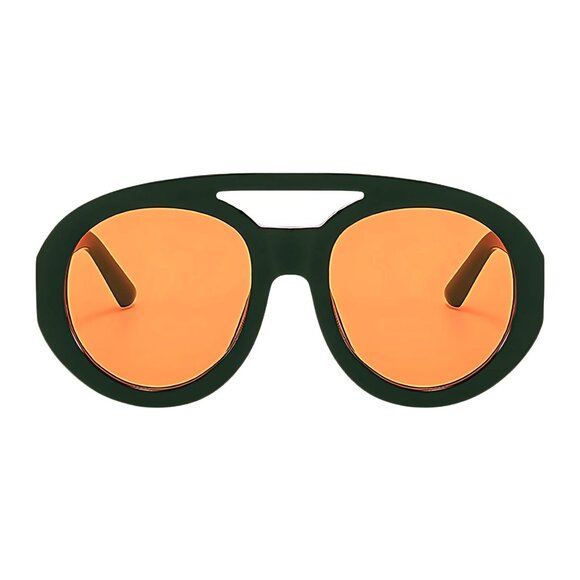 Eyebeam Oversized Aviator Sunglasses Unisex Flat Top UV Protection Shades BPC - Picture 3 of 16